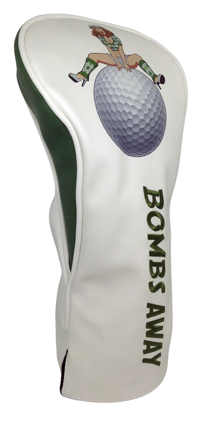 Bombs Away! Embroidered Pinup Driver Headcover by ReadyGOLF