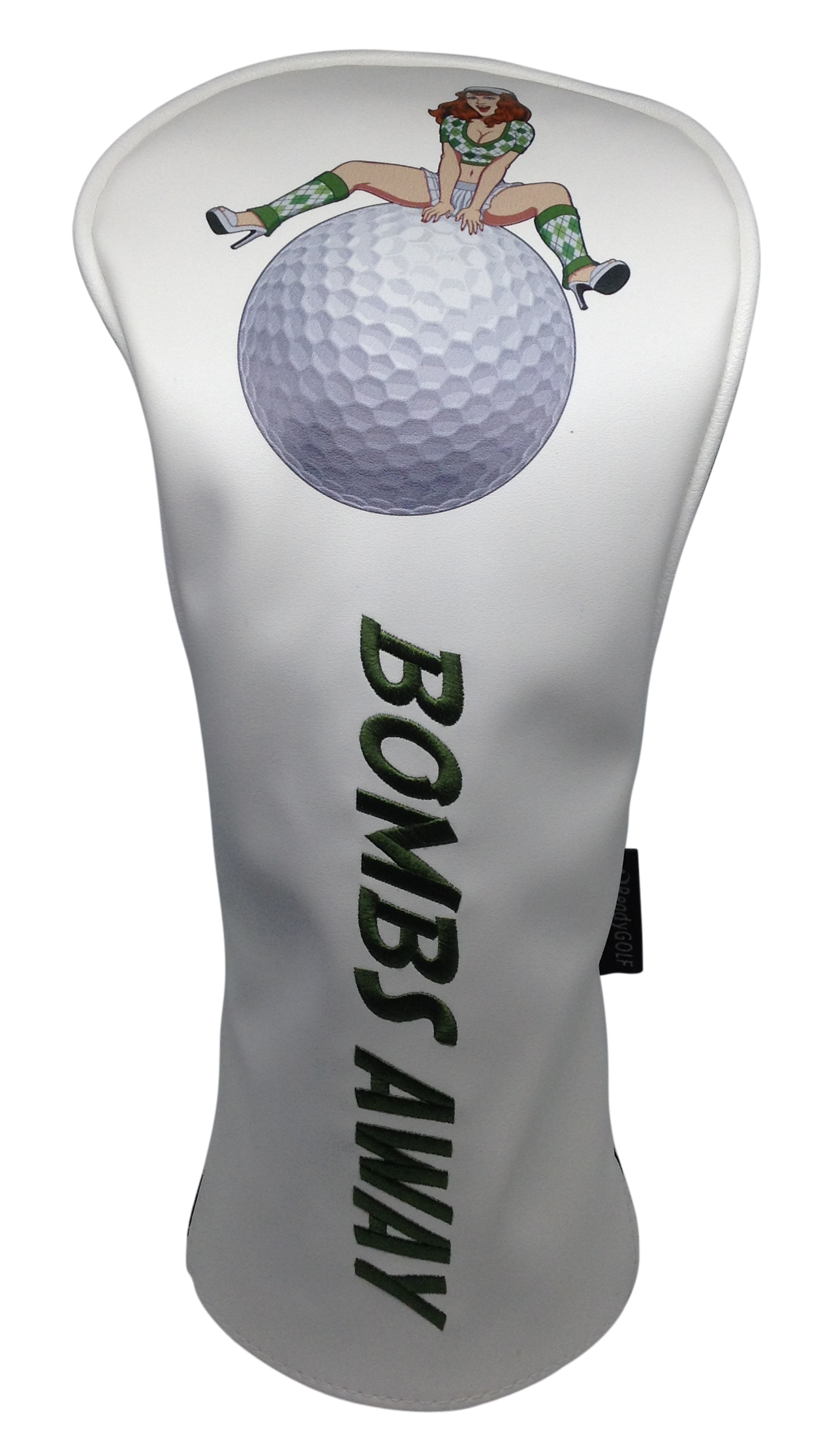 Bombs Away! Embroidered Pinup Driver Headcover by ReadyGOLF