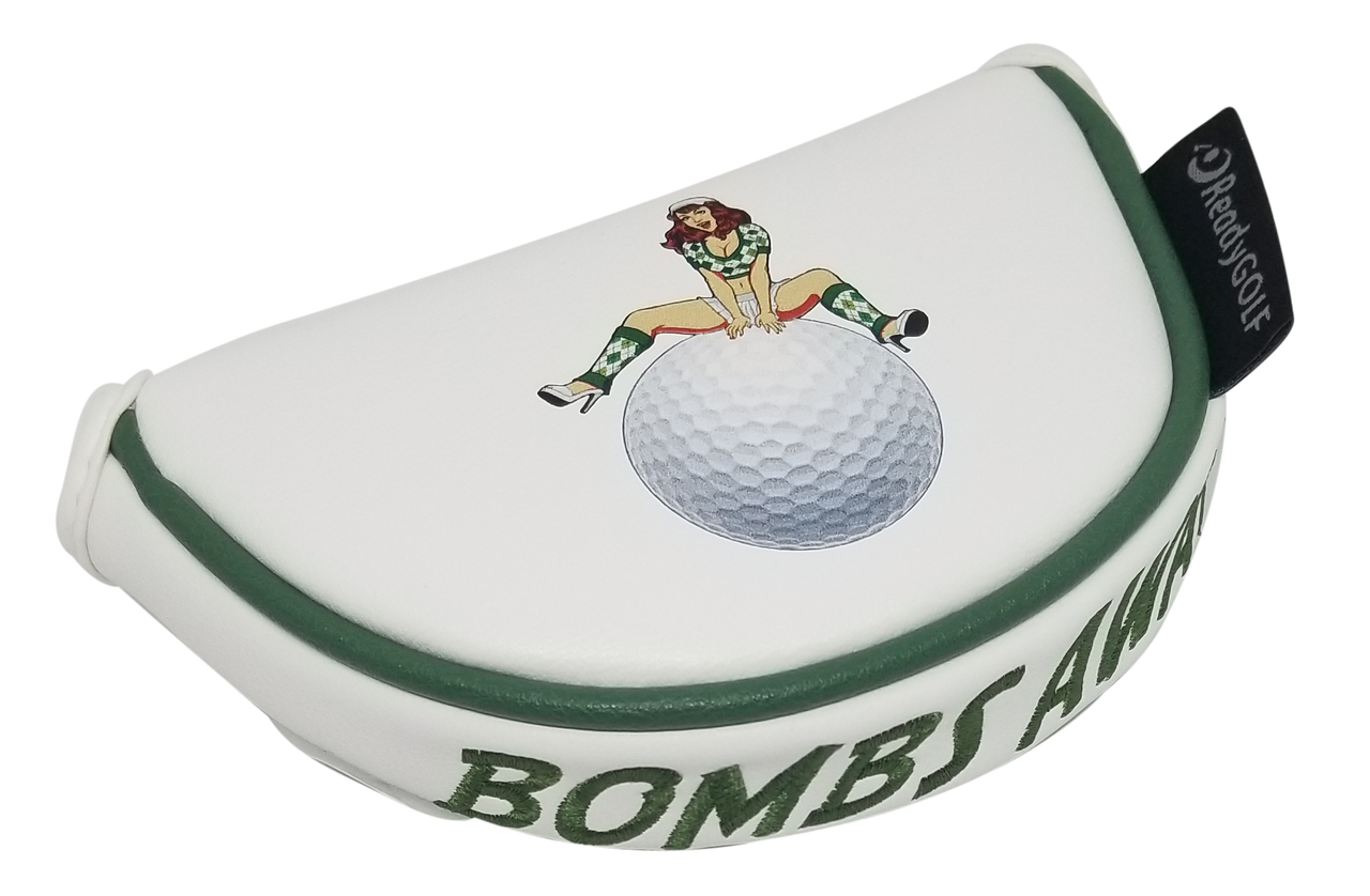 Bombs Away! Embroidered Putter Cover - Mid-Size Mallet by ReadyGOLF