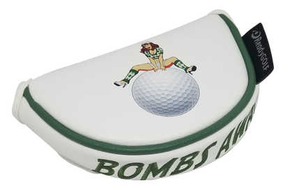 Bombs Away! Embroidered Putter Cover - Mid-Size Mallet by ReadyGOLF