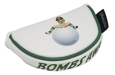 Bombs Away! Embroidered Putter Cover - Mid-Size Mallet by ReadyGOLF