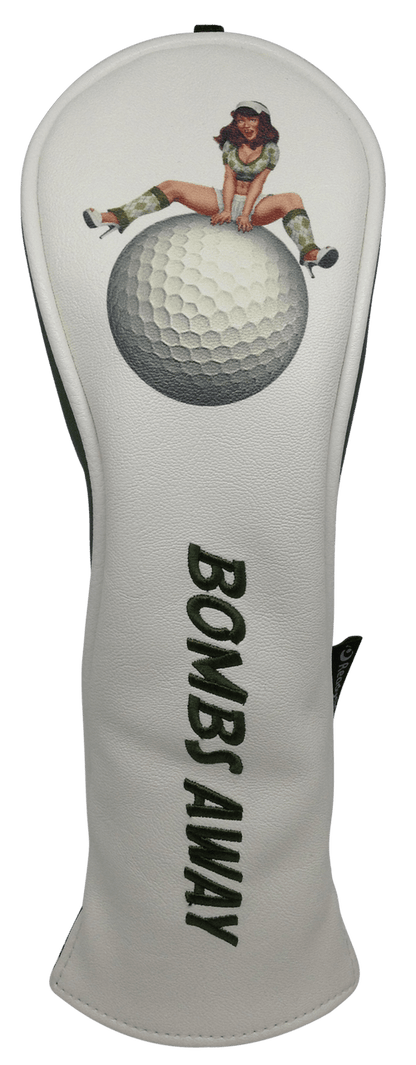 Bombs Away! Embroidered Pinup Hybrid Headcover by ReadyGOLF