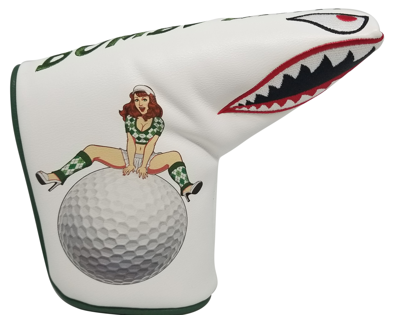 Bombs Away! Embroidered Putter Cover - Blade by ReadyGOLF