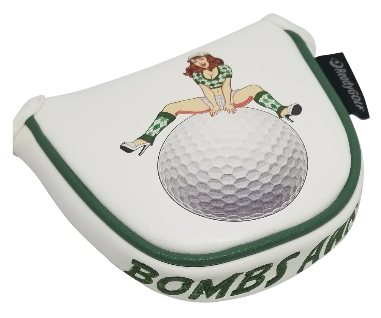 Bombs Away! Embroidered Putter Cover - Mallet by ReadyGOLF