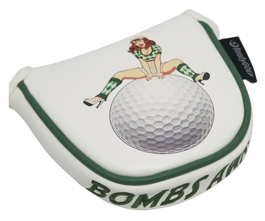 Bombs Away! Embroidered Putter Cover - Mallet by ReadyGOLF