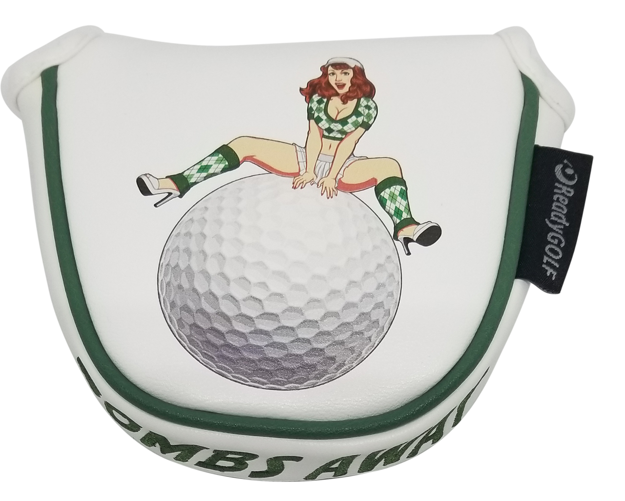 Bombs Away! Embroidered Putter Cover - Mallet by ReadyGOLF