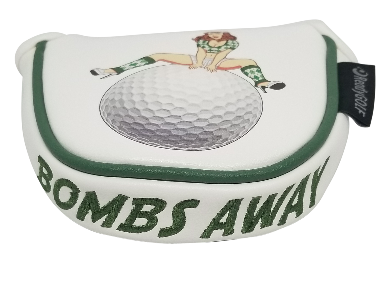 Bombs Away! Embroidered Putter Cover - Mallet by ReadyGOLF