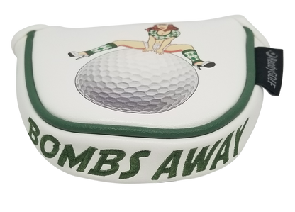 Bombs Away! Embroidered Putter Cover - Mallet by ReadyGOLF