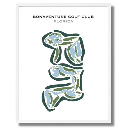 Bonaventure Golf Club, Florida - Printed Golf Courses