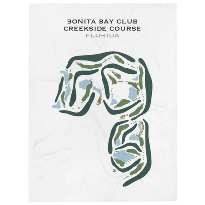 Bonita Bay Club - Creekside Course, Florida - Printed Golf Courses