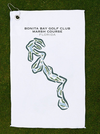Bonita Bay Golf Club - Marsh Course, Florida - Printed Golf Courses