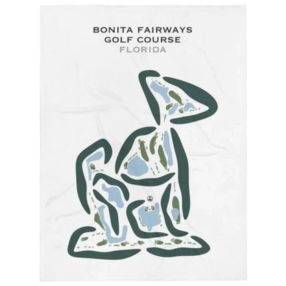 Bonita Fairways Golf Course, Florida - Printed Golf Courses