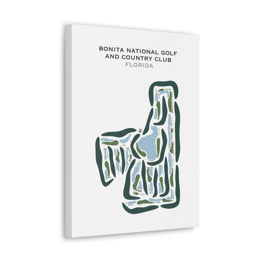 Bonita National Golf & Country Club, Florida - Printed Golf Courses