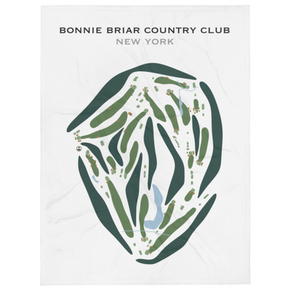Bonnie Briar Country Club, New York - Printed Golf Courses
