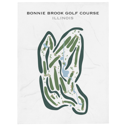 Bonnie Brook Golf Course, Illinois - Printed Golf Courses