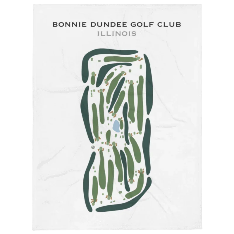 Bonnie Dundee Golf Club, Illinois - Printed Golf Courses