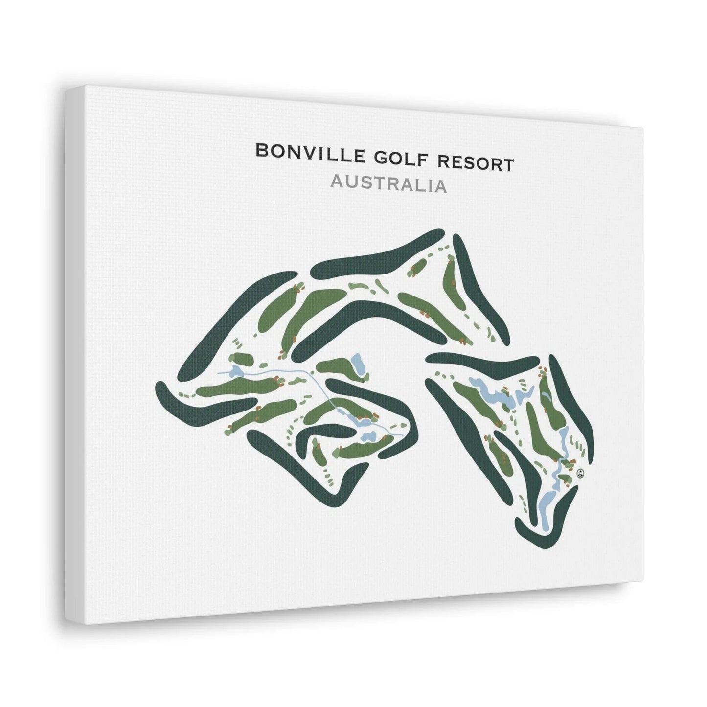 Bonville Golf Resort, Australia - Printed Golf Courses