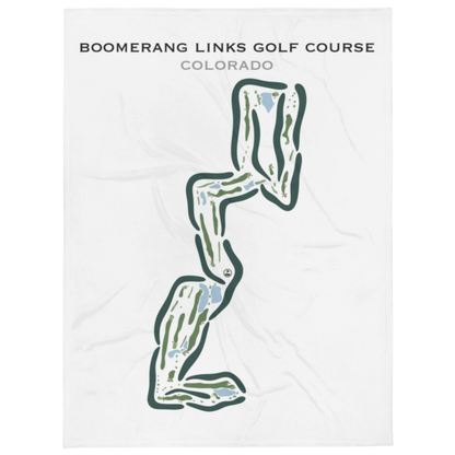 Boomerang Links Golf Course, Colorado - Printed Golf Courses