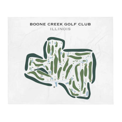 Boone Creek Golf Club, Illinois - Printed Golf Course