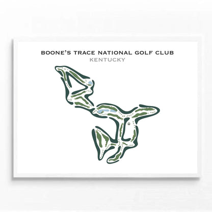 Boone's Trace National Golf Club, Kentucky - Printed Golf Courses