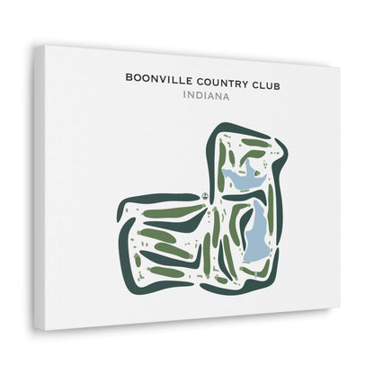 Boonville Country Club, Indiana - Printed Golf Courses