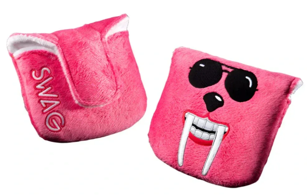 Swag Golf - Faithful Saber-Tooth Mallet Putter Headcover *opened, no bag* - GOLF LEAGUE