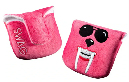 Swag Golf - Faithful Saber-Tooth Mallet Putter Headcover *opened, no bag* - GOLF LEAGUE