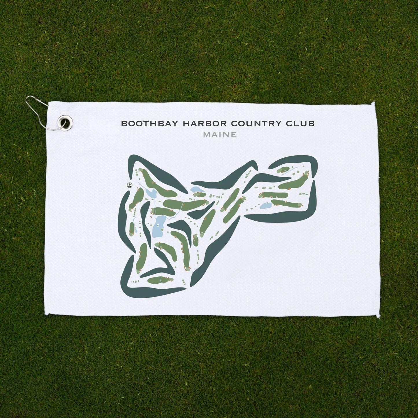 Boothbay Harbor Country Club, Maine - Printed Golf Courses