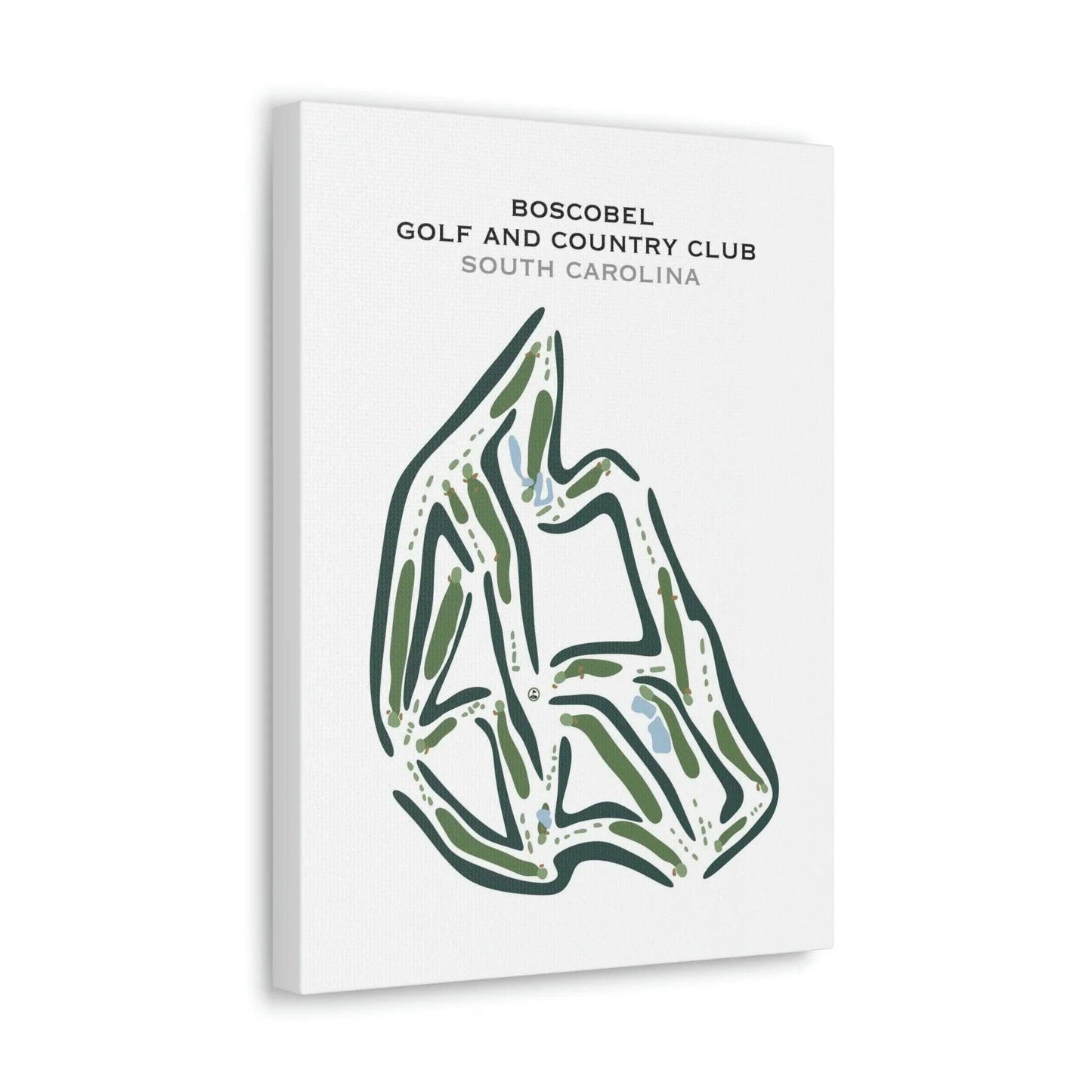 Boscobel Golf & Country Club, South Carolina - Printed Golf Courses