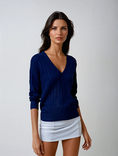 Foreplay Women’s Golf Sweater - Luxe Cashmere
