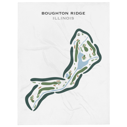 Boughton Ridge Golf Course, Illinois - Printed Golf Courses