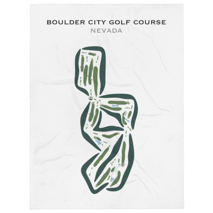 Boulder City Golf Course, Nevada - Printed Golf Courses