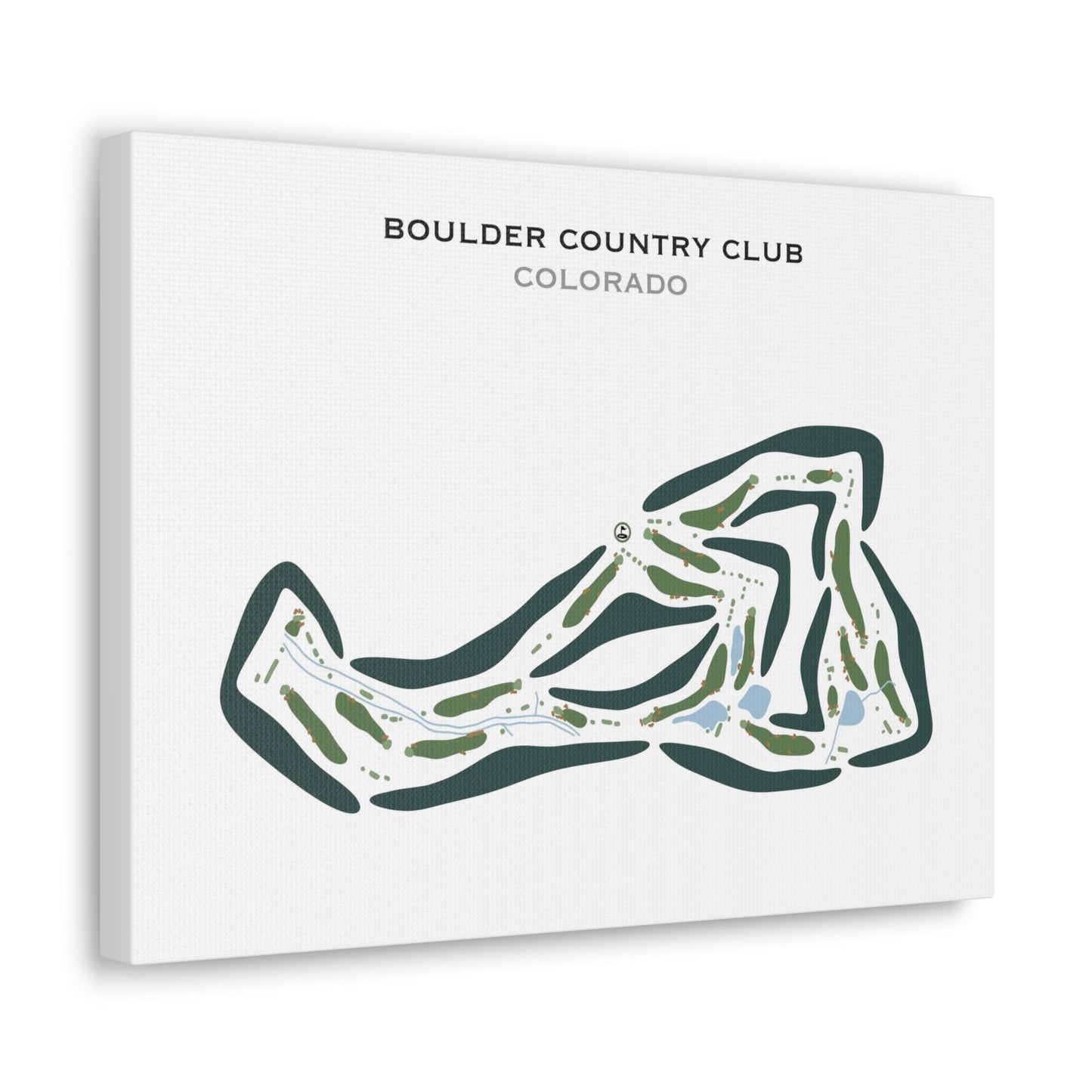 Boulder Country Club, Colorado - Printed Golf Courses