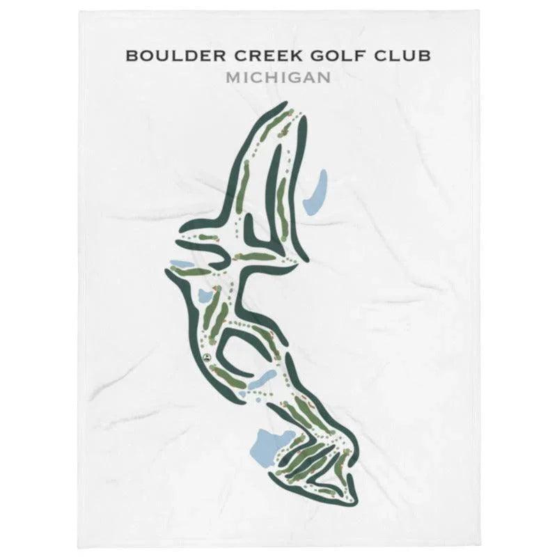 Boulder Creek Golf Club, Michigan - Printed Golf Courses