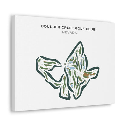 Boulder Creek Golf Club, Nevada - Printed Golf Courses