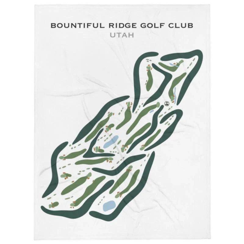 Bountiful Ridge Golf Course, Bountiful Utah - Printed Golf Courses