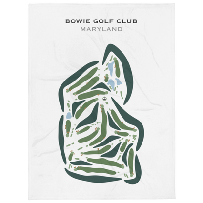 Bowie Golf Club, Maryland - Printed Golf Courses