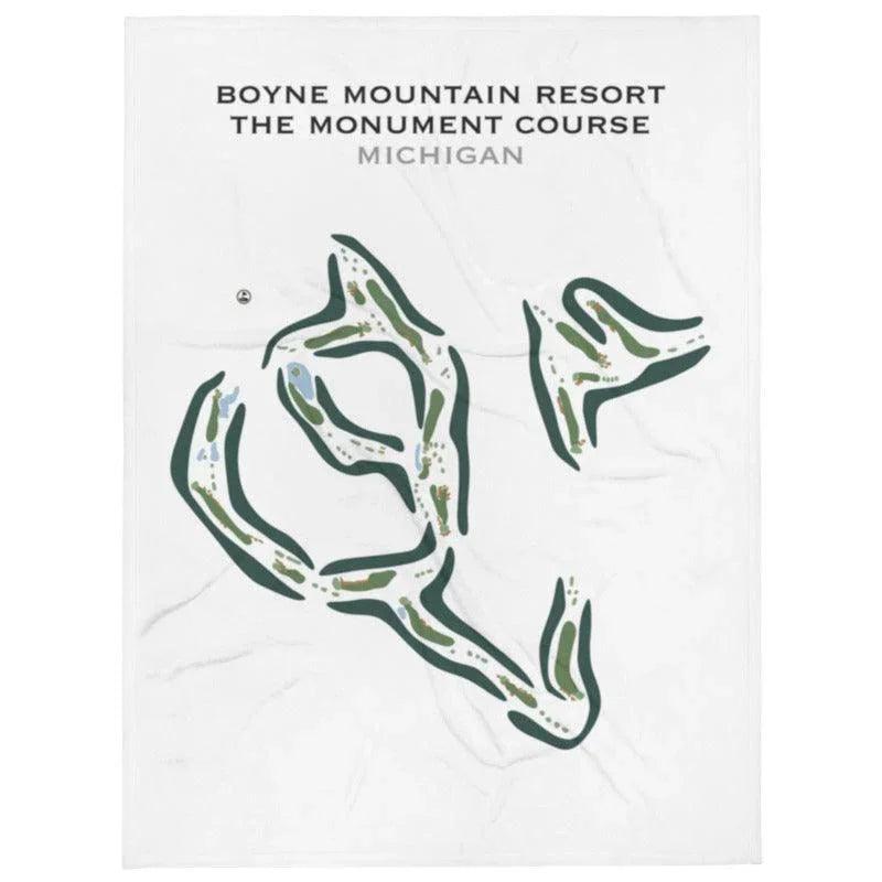 Boyne Mountain Resort, The Monument Course, Michigan - Printed Golf Course