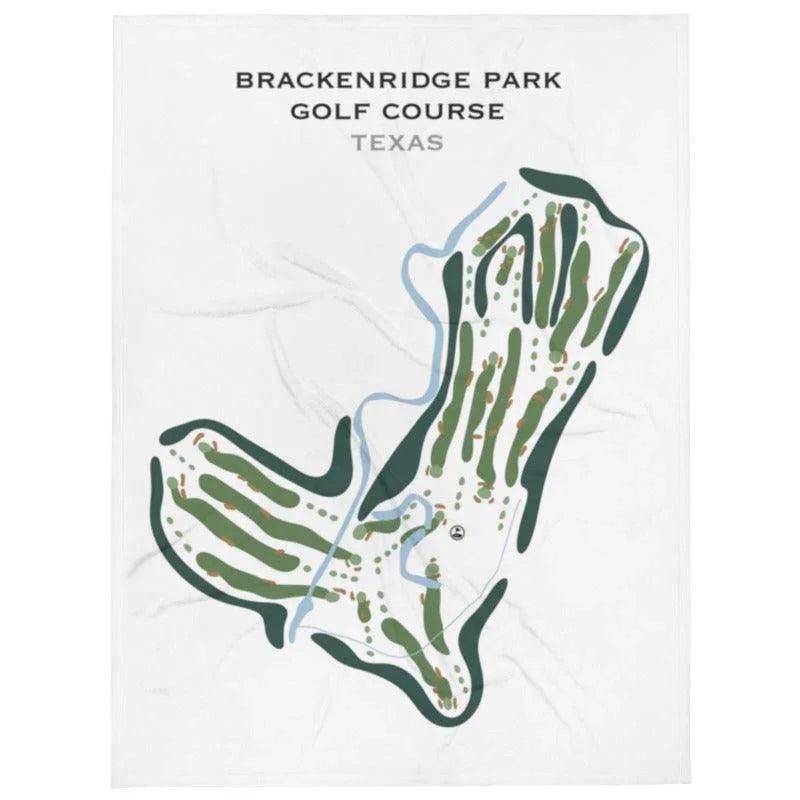 Brackenridge Park Golf Course, Texas - Printed Golf Courses