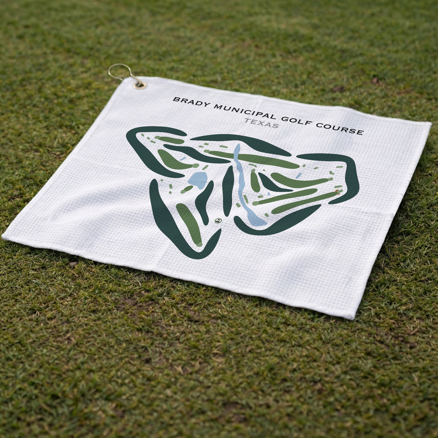 Brady Municipal Golf Course, Texas - Printed Golf Courses