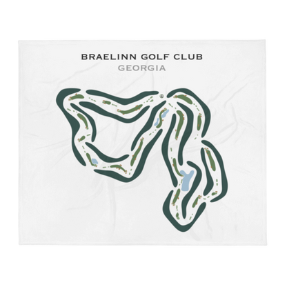 Braelinn Golf Club, Georgia - Printed Golf Courses
