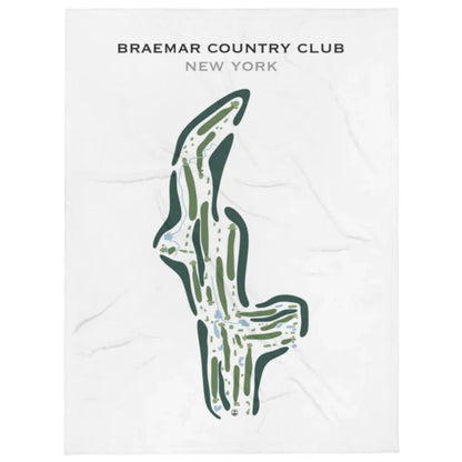 Braemar Country Club, New York - Printed Golf Course