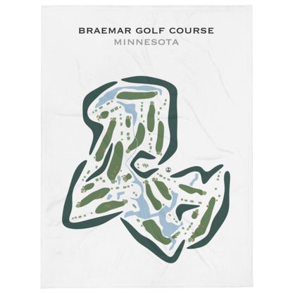 Braemar Golf Course, Minnesota - Printed Golf Courses