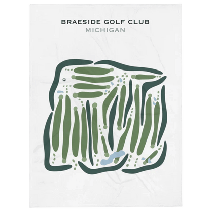 Braeside Golf Club, Michigan - Printed Golf Courses
