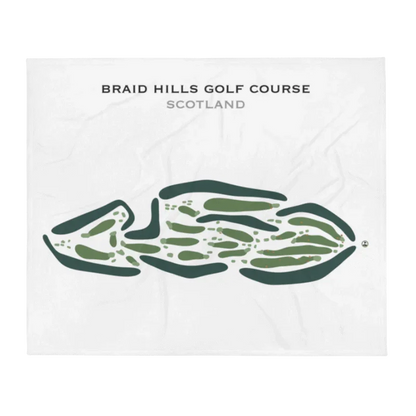 Braid Hills Golf Course, Scotland - Printed Golf Courses