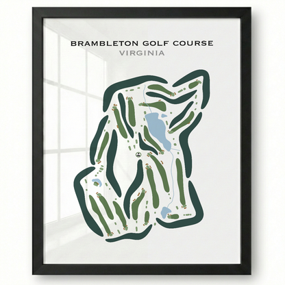 Brambleton Golf Course, Virginia - Printed Golf Courses