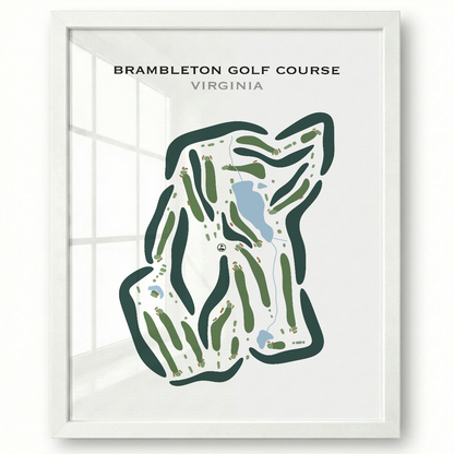 Brambleton Golf Course, Virginia - Printed Golf Courses