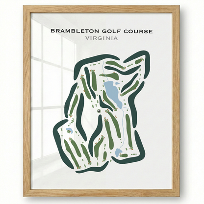 Brambleton Golf Course, Virginia - Printed Golf Courses