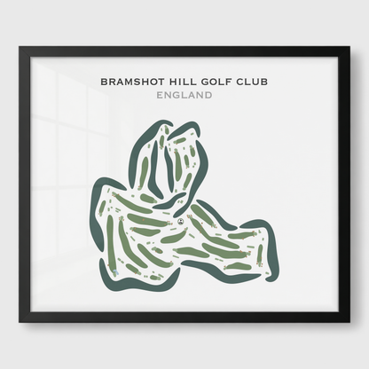 Bramshot Hill Golf Club, England - Printed Golf Courses