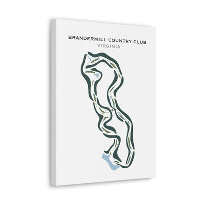 Brandermill Country Club, Virginia - Printed Golf Courses